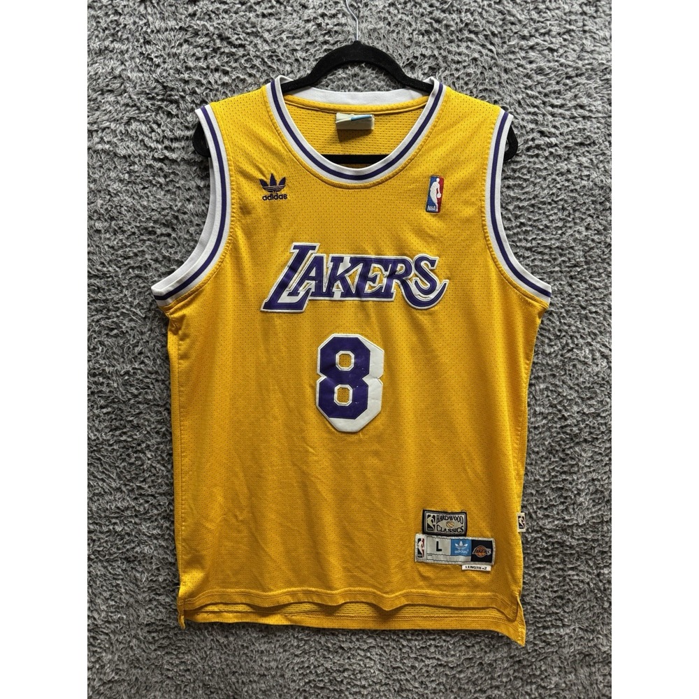 Kobe Bryant Adidas NBA Los Angeles Lakers 2004-05 #8 Jersey Size Large